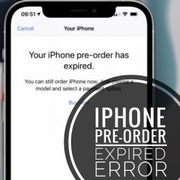Your iPhone pre-order has expired error