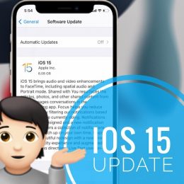 iOS 15 update