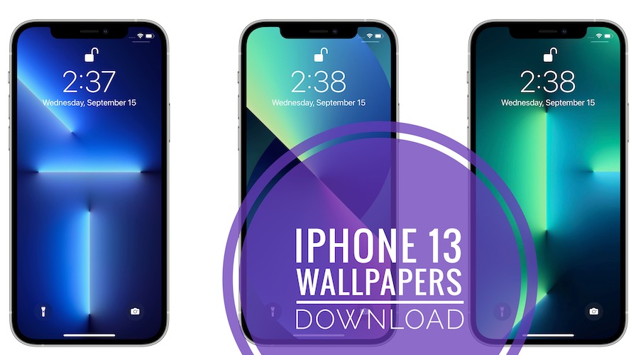How To Download iPhone 13 & iPhone 13 Pro Wallpapers