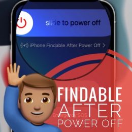 iPhone Findable After Power Off