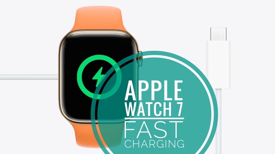 Apple Watch 7 fast charging