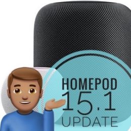 HomePod 15.1 update