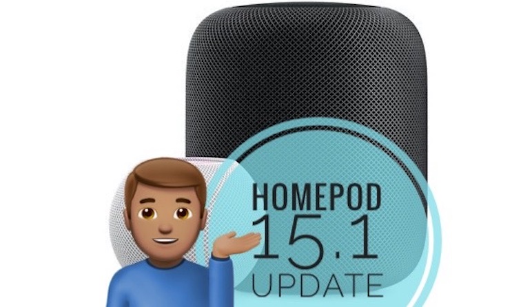 HomePod 15.1 update