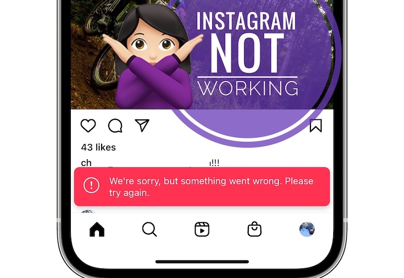 Instagram down