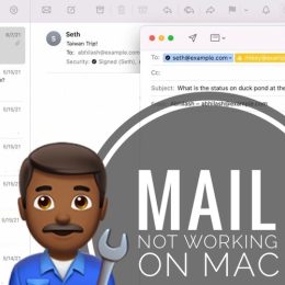 Mail not working in macOS Monterey