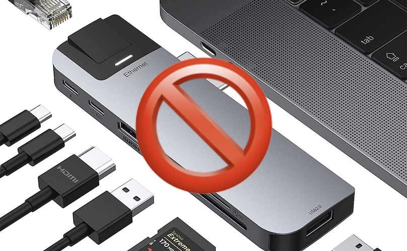 USB hubs not working in macOS Monterey