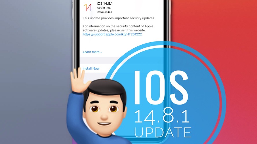 iOS 14.8.1 update
