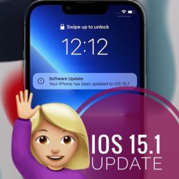 iOS 15.1 update
