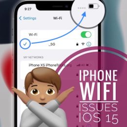 iPhone WiFi issues in iOS 15