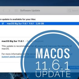 macOS 11.6.1 update
