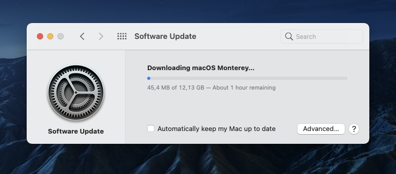 macOS Monterey download