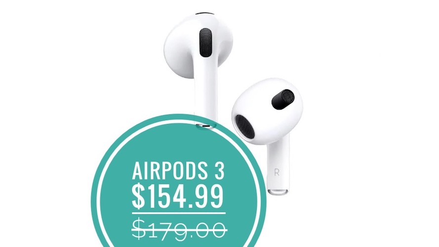 AirPods 3 Black Friday deal on Amazon