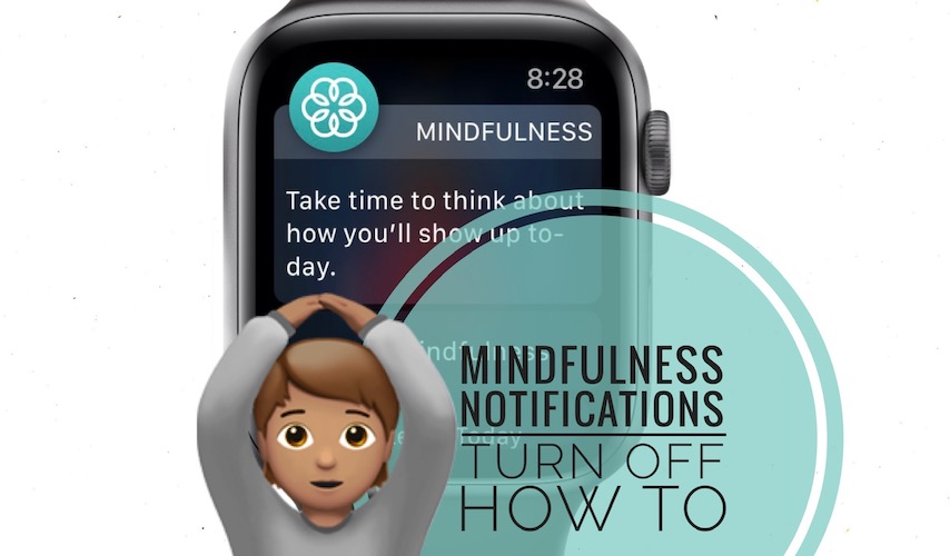 How To Turn Off Mindfulness Notifications On Apple Watch