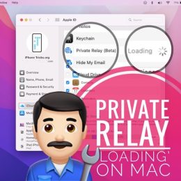 Private Relay Loading on Mac