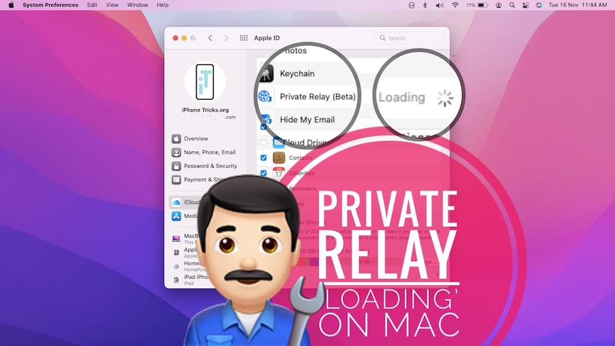 Private Relay Loading On Mac? (Spinning Wheel Won’t Stop?)