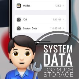 System Data taking up too much storage