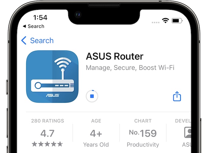asus router app download