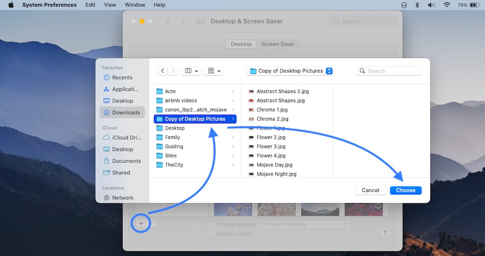 how to add new folder to desktop pictures