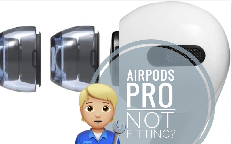 how to fit AirPods Pro in ear