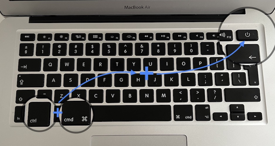 how to force restart Mac
