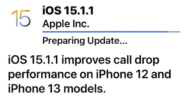 iOS 15.1.1 download