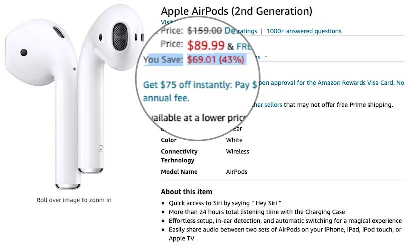 AirPods 2 best price ever on Amazon