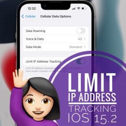Limit IP Address Tracking on iPhone