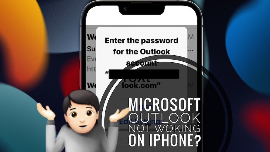 Microsoft Outlook not authenticating on iPhone