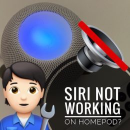 Siri not working on HomePod