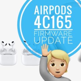 AirPods 4C165 firmware update