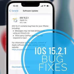 iOS 15.2.1 bug fixes