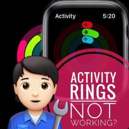 Activity Rings not working on Apple Watch