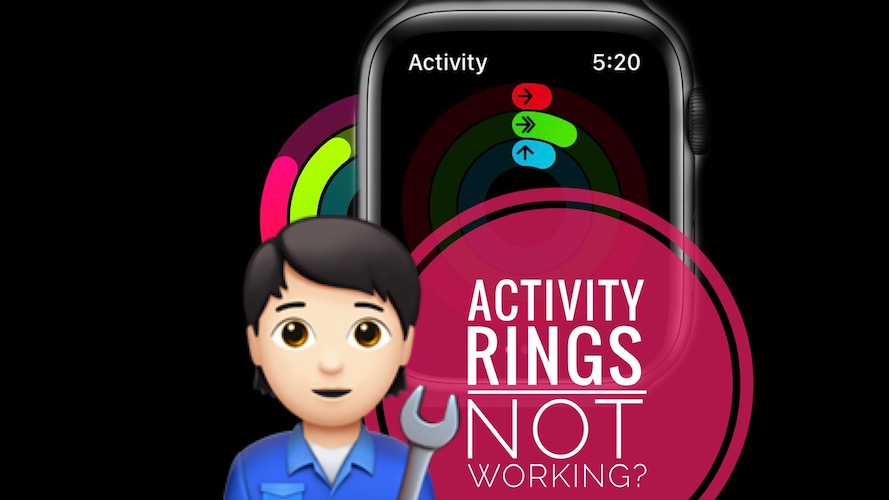 Activity Rings not working on Apple Watch