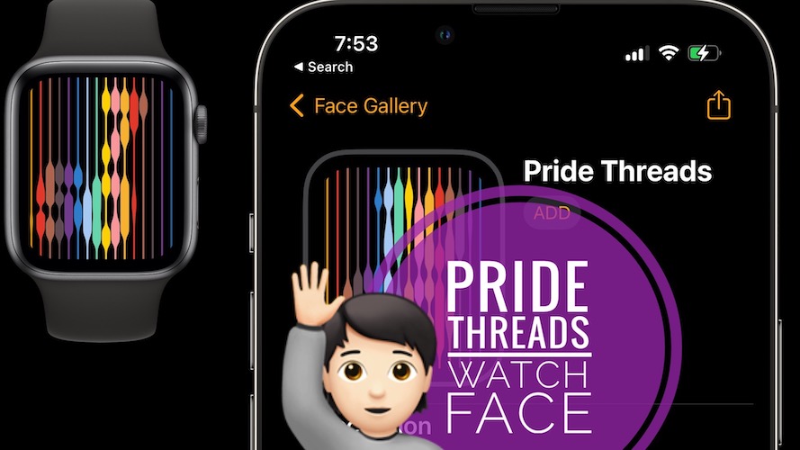 Apple Watch Pride Threads watch face