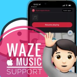 Waze Apple Music integration