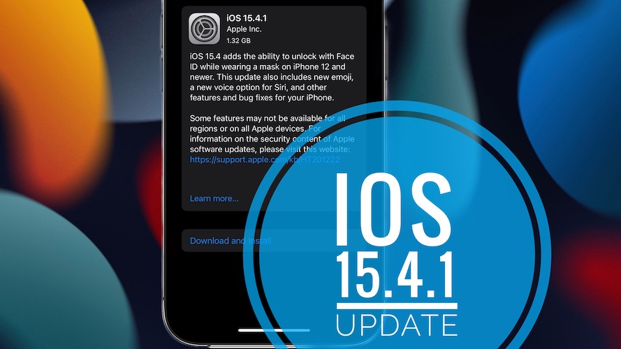 Обновление iOS 15.4.1