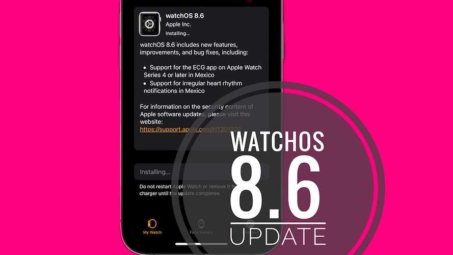 watchos 8.6 update