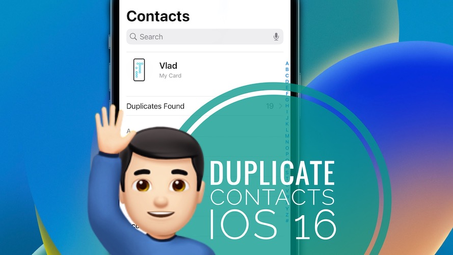 Duplicates Found iOS 16 feature