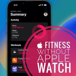 Fitness without Apple Watch in iOS 16