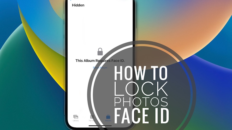 Lock Photos with Face ID