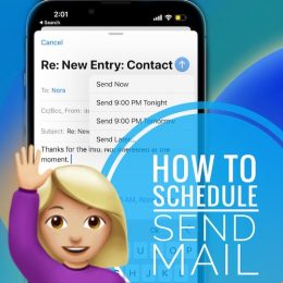 Send Later Mail iOS 16