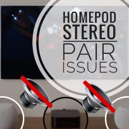 homepod stereo pair not working
