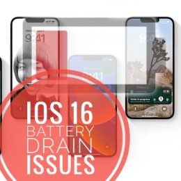 iOS 16 battery drain issue