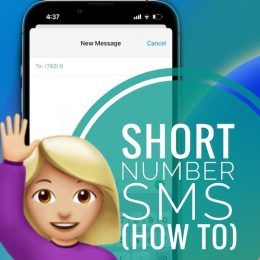 send short number SMS