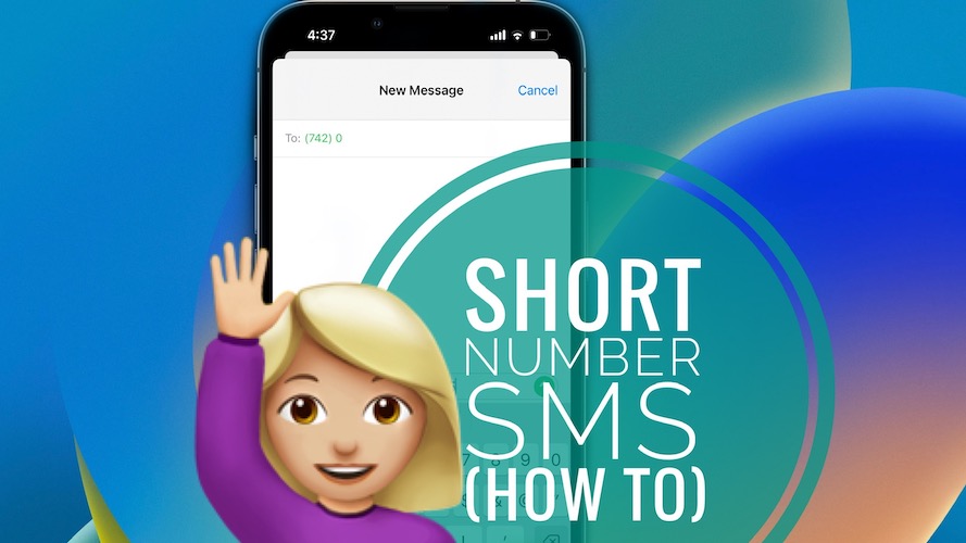 send short number SMS