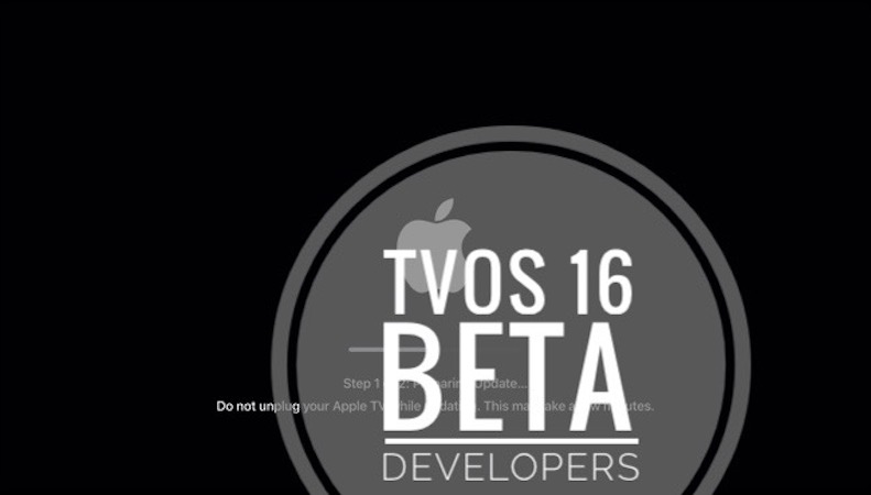 tvOS 16 beta for developers