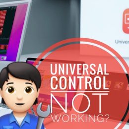 universal control not working