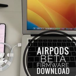 AirPods Beta Firmware Download