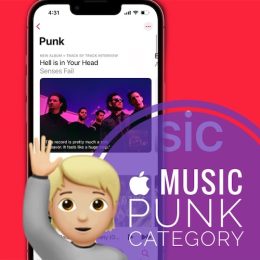 Apple Music punk category