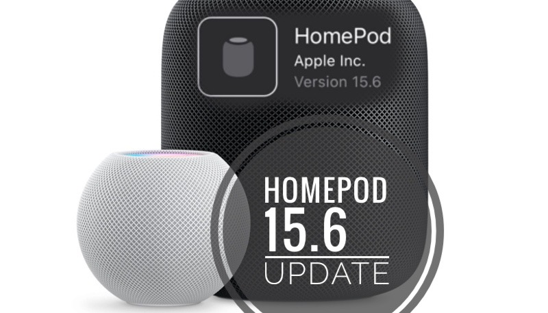 HomePod 15.6 update